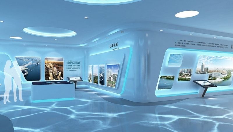 企业互动多媒体展厅设计公司_七全七美智能科技