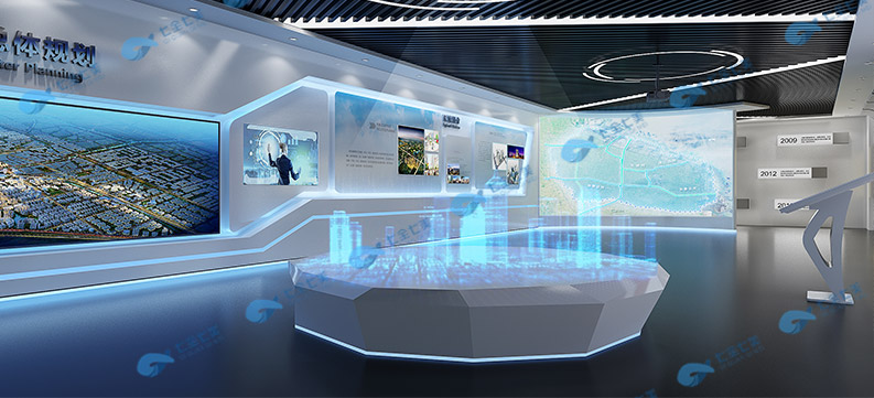 VR互动城市规划展厅设计