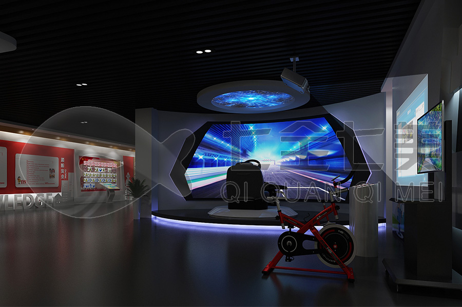 陕西法治教育基地建设-法治禁毒教育展馆方案-声光电法治文化教育展厅产品-青少年法治科普教育展馆效果图设计