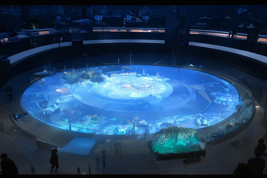 新能源展馆建设,