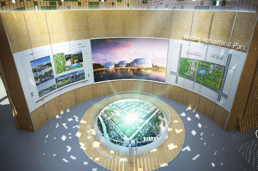 农展馆展馆施工图
