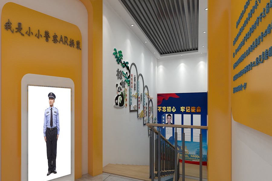 警史展览馆设备,公安厅警史展览馆效果图,总队警史展览馆设备