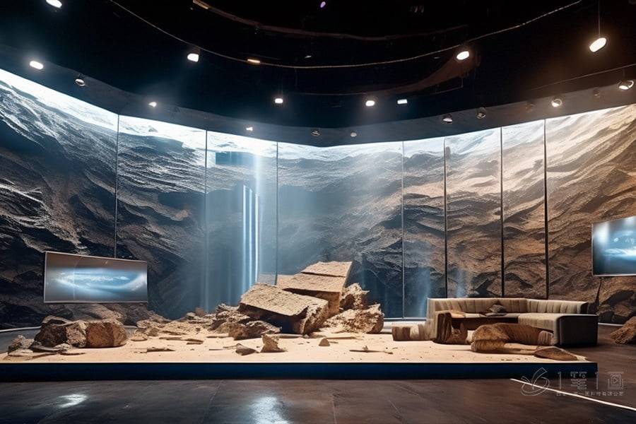 地震教育展厅施工