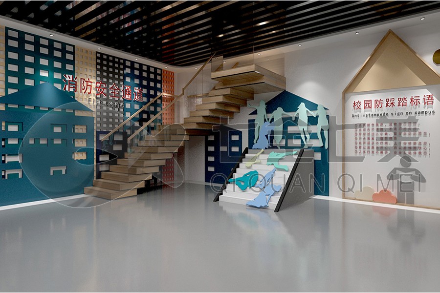 安全教育展馆方案,安全网络安全教育展馆施工图建设,安全道路安全教育实践展厅建设方案