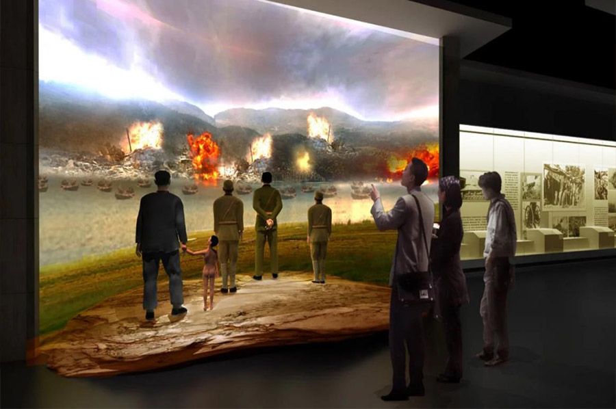 纪念馆效果图,地震纪念馆建设,长征纪念馆方案