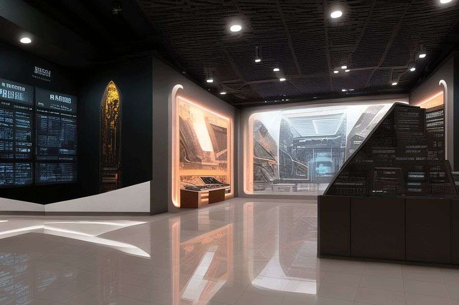 校史展厅施工,职业技术学院校史展馆施工,学院校史展厅设计