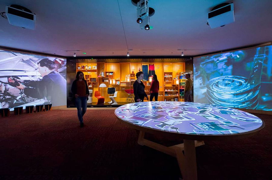 国企产品展厅方案,家用纸品国企展厅施工图,母婴企业馆方案