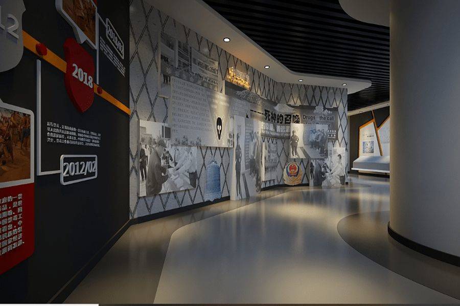 国防教育展馆设计,中学国防展厅设计设备,中学国防教育馆建设施工