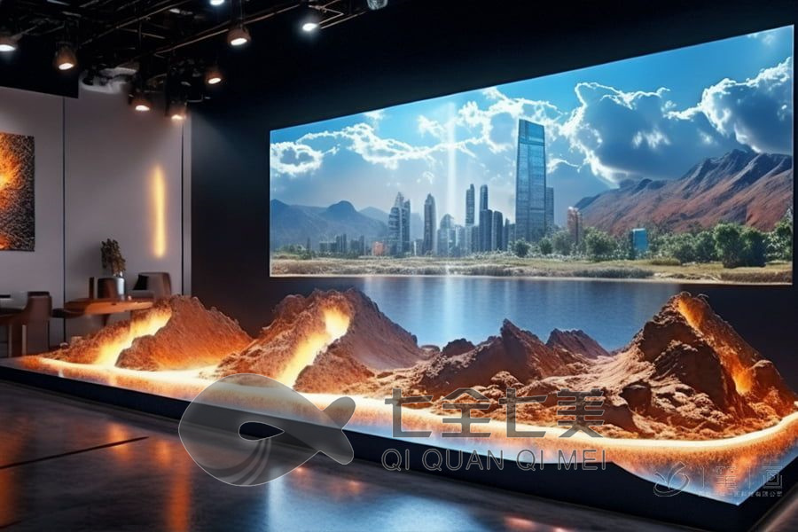 空降兵军事展馆设计, 高科技多媒体设备, 互动展览体验