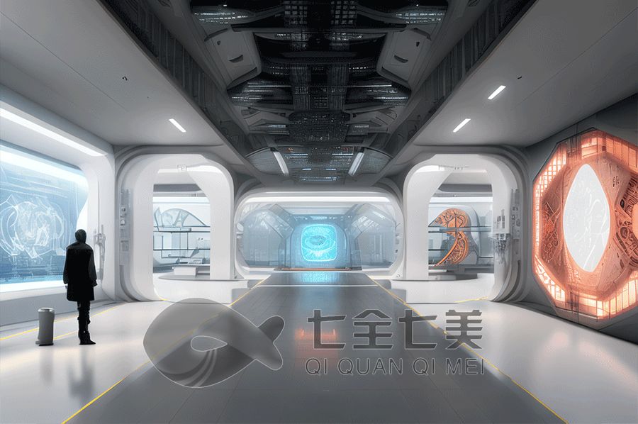 高科技国企博物馆,多媒体设备供应商,智能展览馆设计