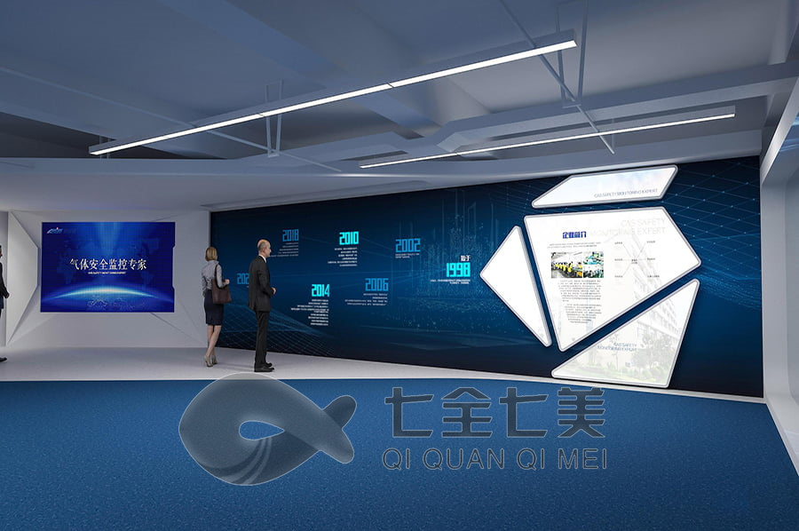 多媒体企业文化展馆设计,数字化企业展厅方案,多媒体展示设备选型