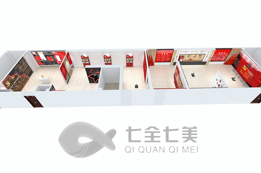 红色党风传承馆, 沉浸式展览, 多媒体设备