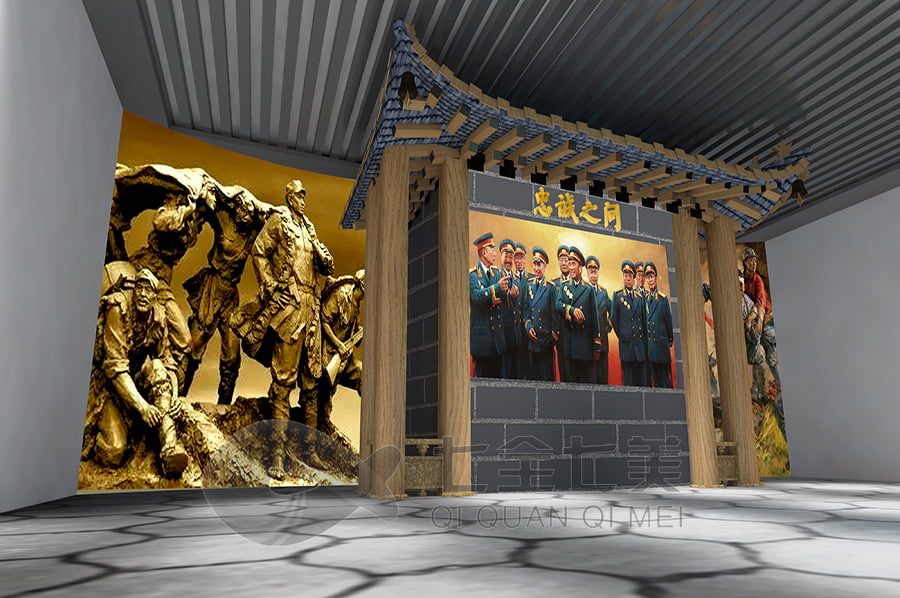 VR红色党风馆设计,党性教育多媒体设备,数字化展览馆建设