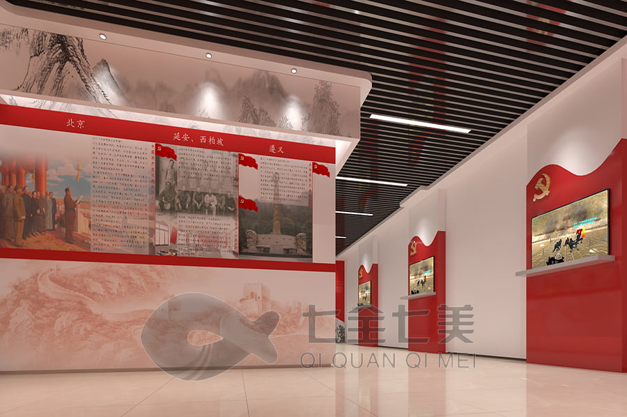 沉浸式党性展示馆, 多媒体党性教育, 党性教育设备