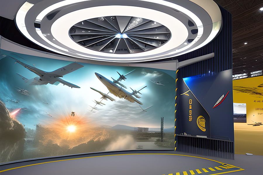 数字化人防教育, 展馆建设方案, 多媒体设备设计