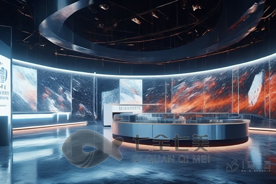 海军军事展馆施工图,多媒体设备,展厅设计