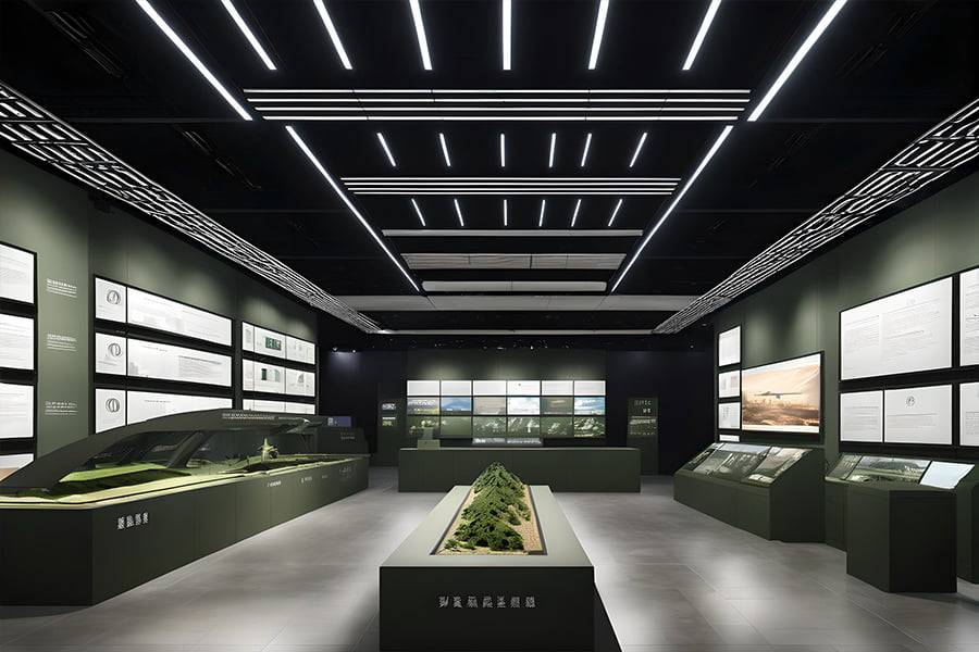 国防展馆设计, 多媒体展示, 智慧互动