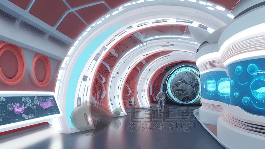 互动医技科普体验馆, 多媒体医疗设备展示, 智慧医疗科普教育