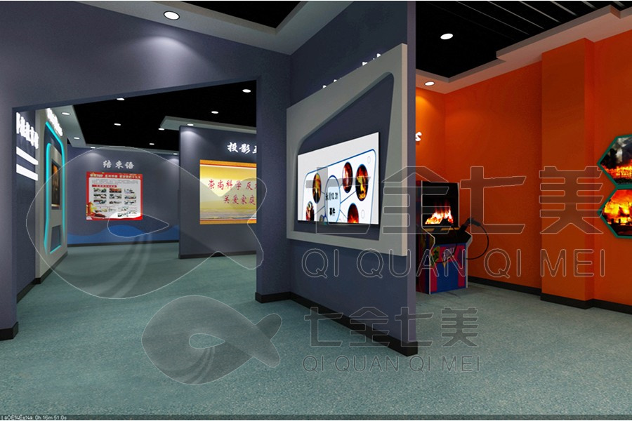 数字化安全馆施工, 多媒体设备选择, 高科技展厅设计