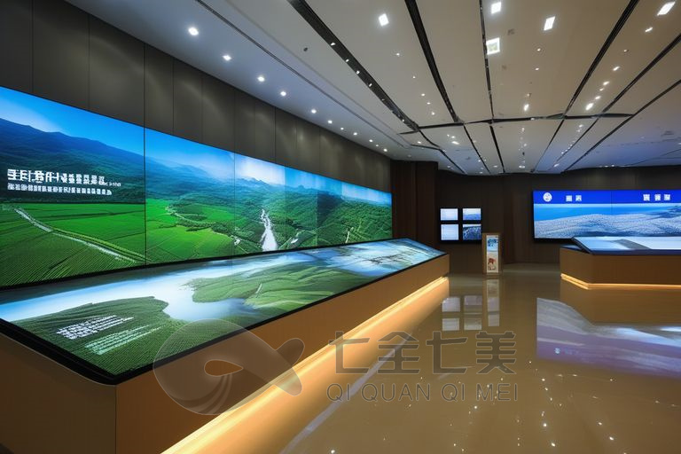 渔业馆施工图,多媒体展览馆设计,互动展示设备