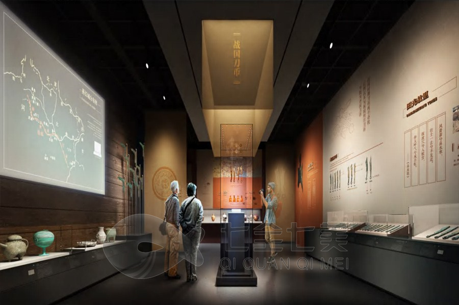 数字化历史展览馆设计,多媒体互动展览馆方案,智能科技展厅建设