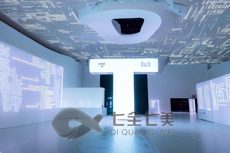 国企展馆多媒体设备,数字化展览馆设计,高科技互动展示