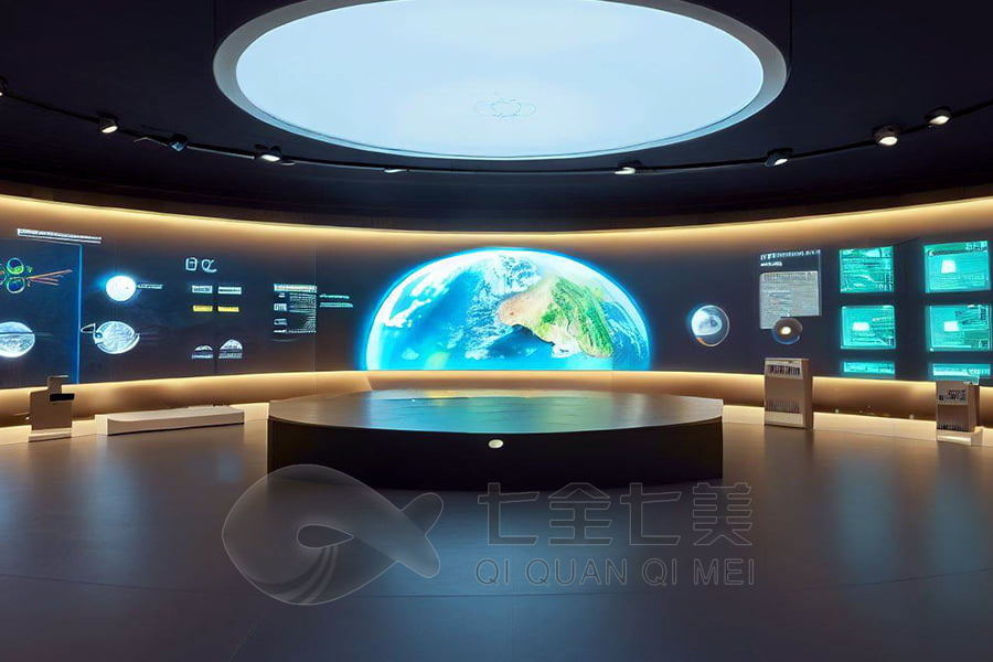 VR工伤教育展览馆效果图, 智慧安全教育, 多媒体互动设备