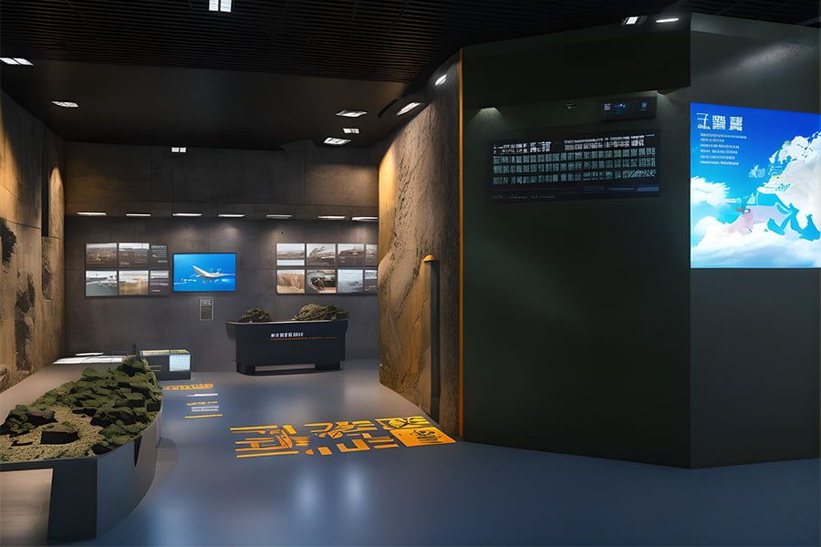 军事馆设计, 多媒体展览馆建设方案, 智能科技展厅设计公司