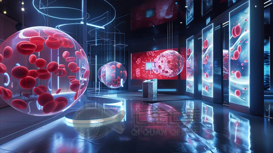 中医药科普展厅, 多媒体展览馆设计, 中医药数字化展示