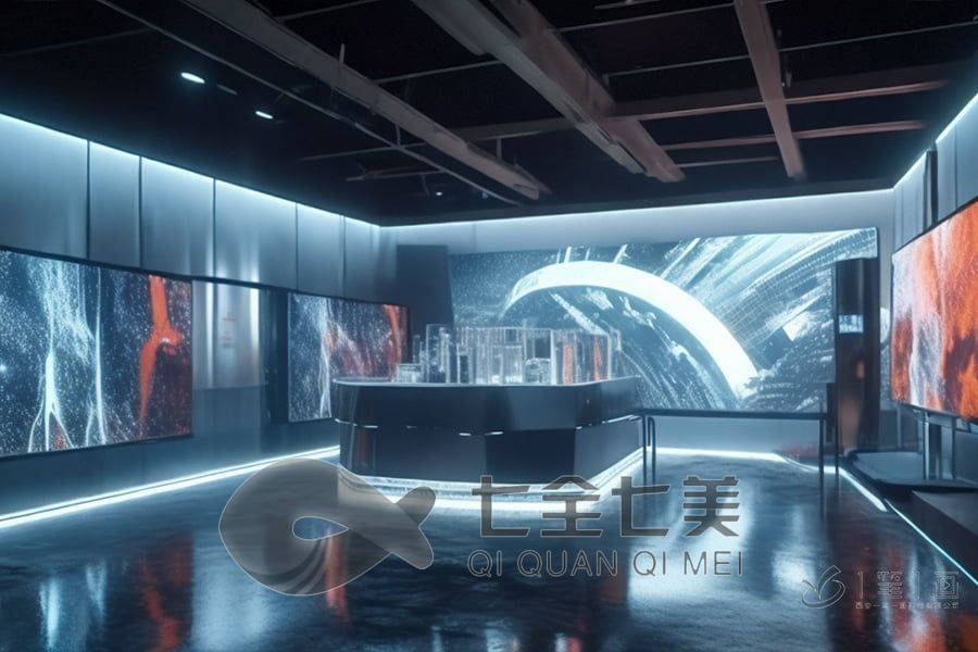 陆军军事博物馆施工图,多媒体互动展览设计,高科技展厅设备