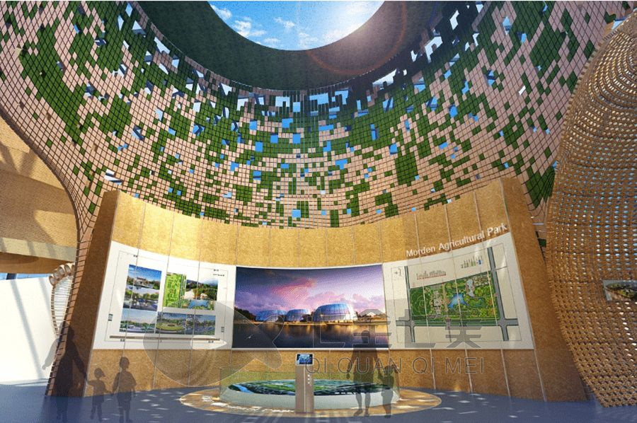 数字化农业展厅设计,互动农业科技展览,智能农业展馆建设方案