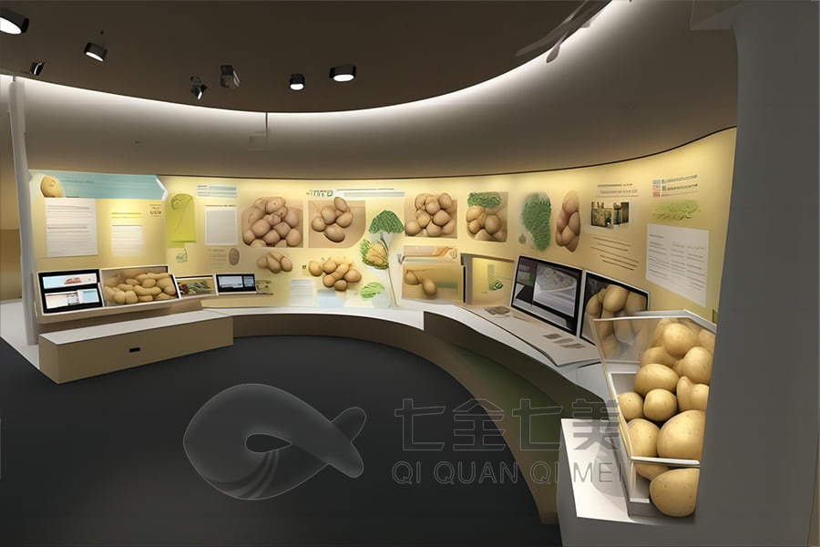 沉浸式农业博物馆, 多媒体展览馆设计, 创意互动展示