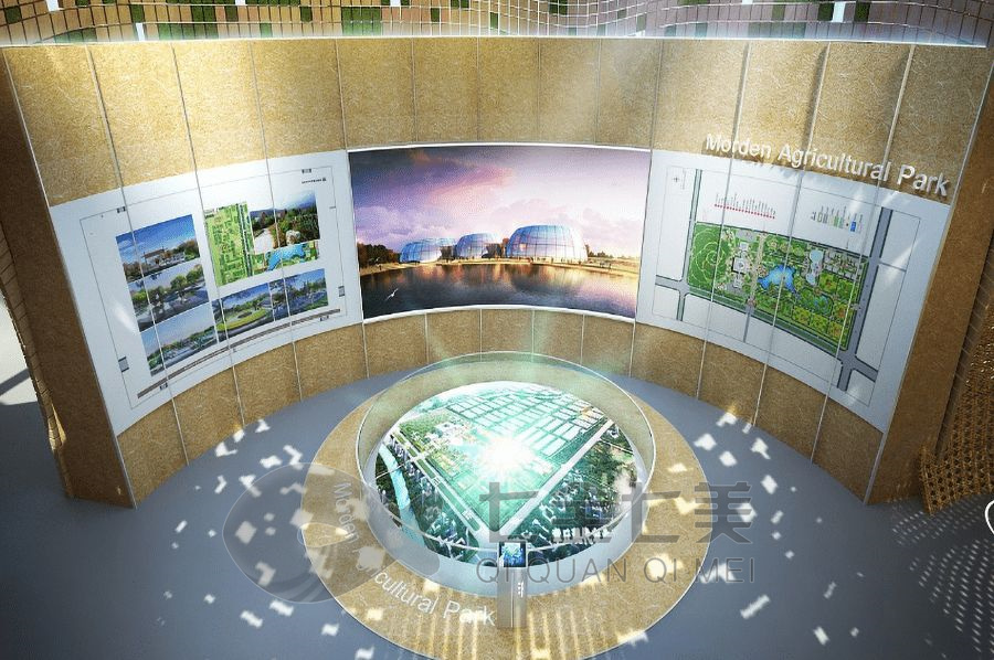 沉浸式农业体验馆, 多媒体设备, 乡村振兴