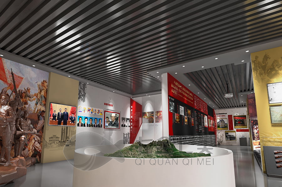 沉浸式党性教育,多媒体展示技术,智能化互动体验