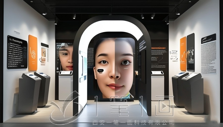 廉洁文化展厅, 创意廉洁教育展示, AI互动体验展厅