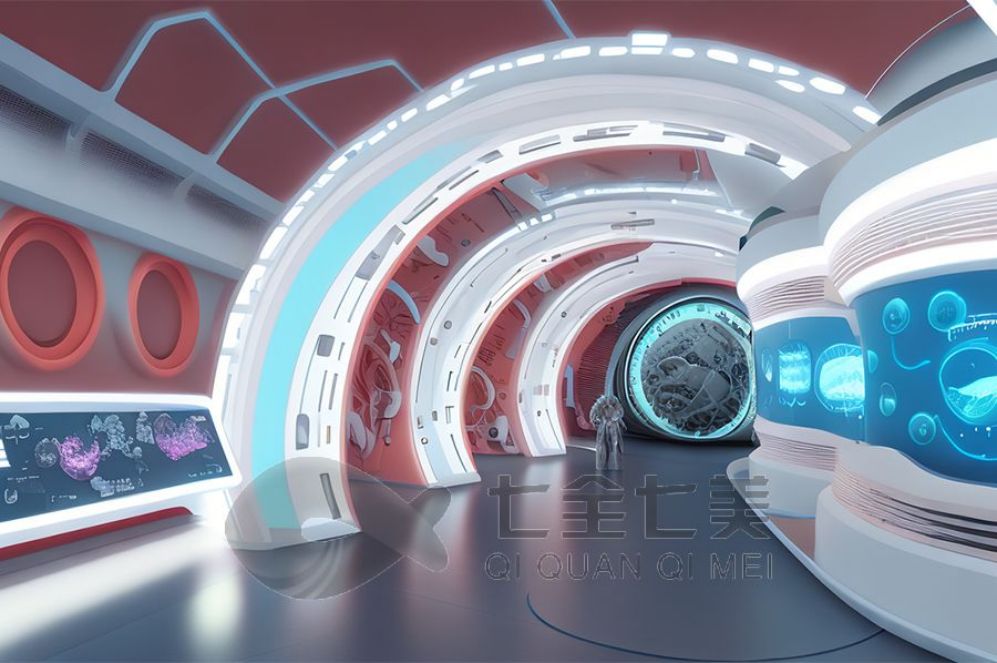 廉政教育基地,廉政展厅设计效果图,廉政教育多媒体设备#