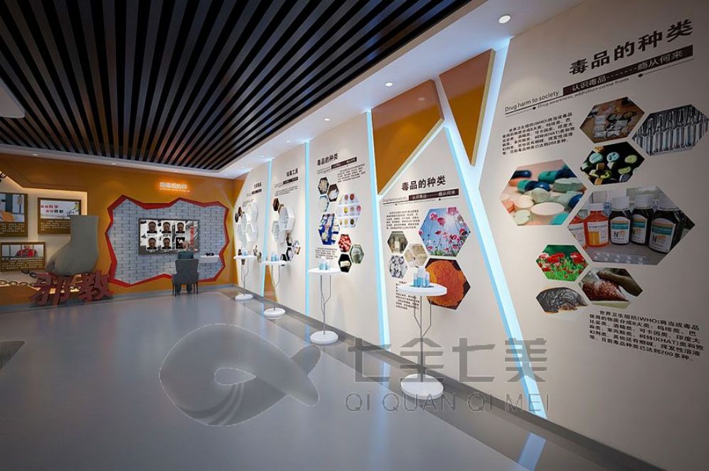 宣传教育展厅设计, 互动多媒体设备, 教育基地建设