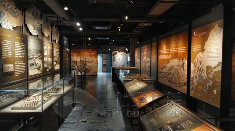 安全教育基地设计,多媒体设备施工方案,安全教育展厅效果图#