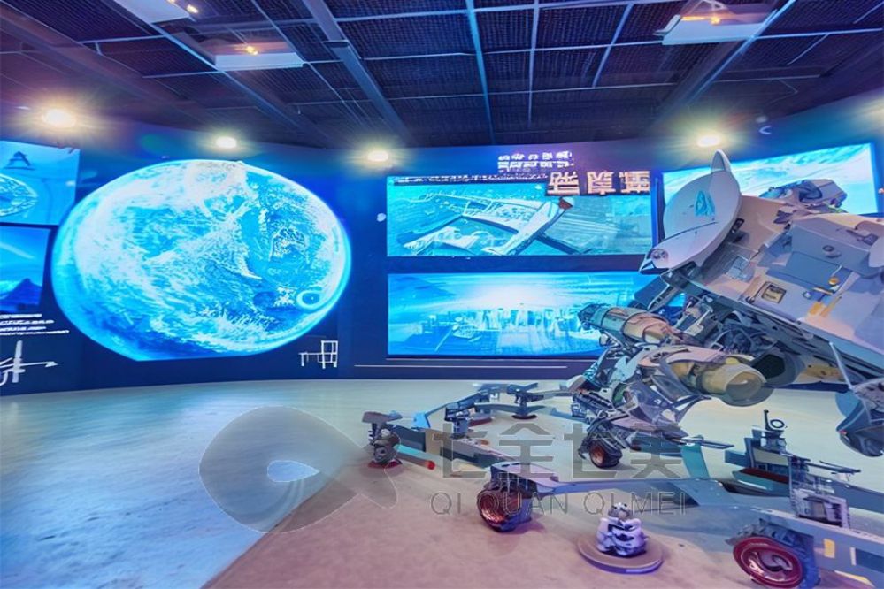 禁毒教育基地设计, 多媒体互动展厅, 现代化创意