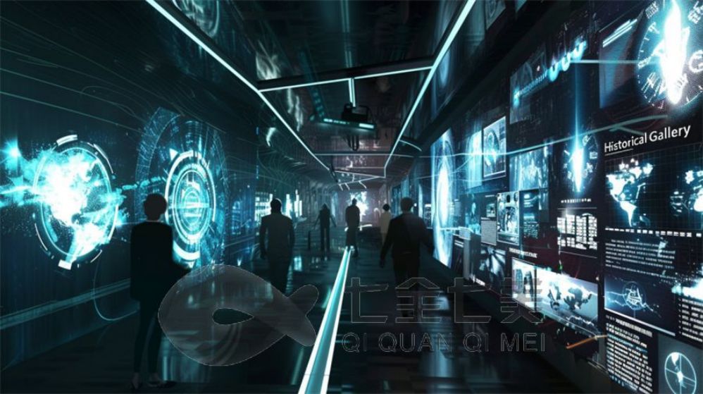 廉政教育基地设计, 警示教育互动多媒体, 现代化展厅