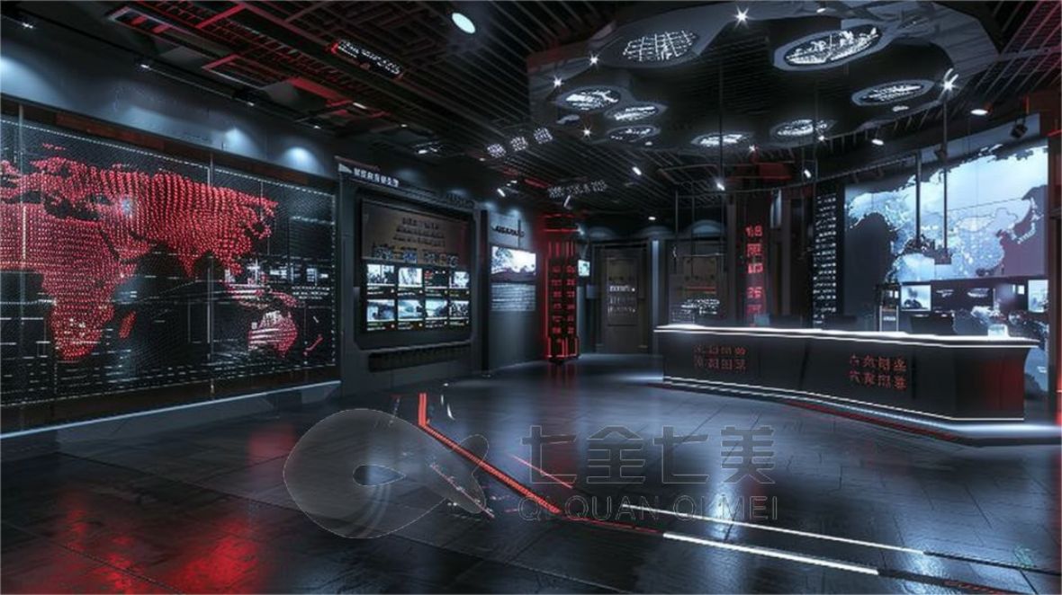 警示教育基地,互动多媒体展厅,创意法制教育,展厅设计,多媒体设备,施工解决方案,法制教育展示