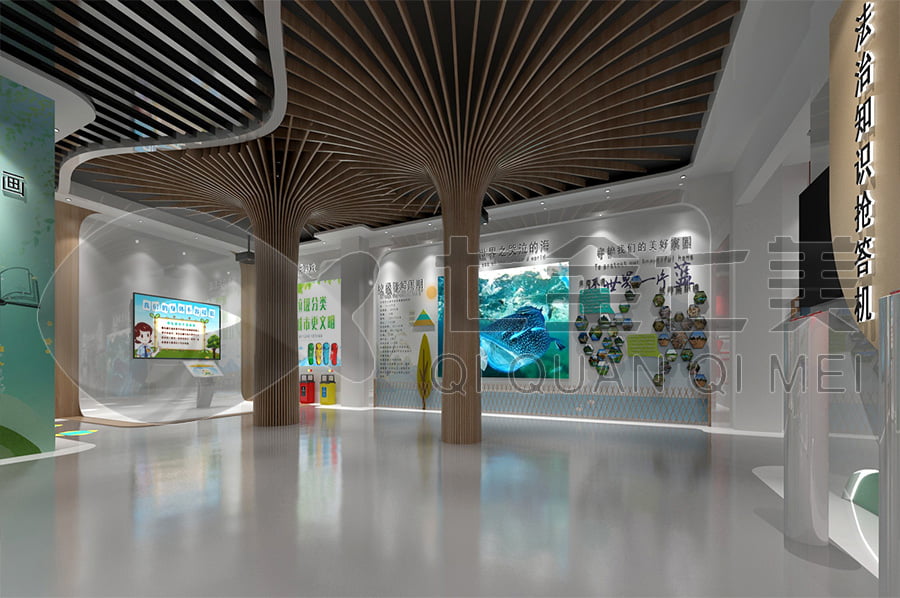 青少年法治教育展馆，法治文化教育基地设备，法院法治示范基地设计平面图