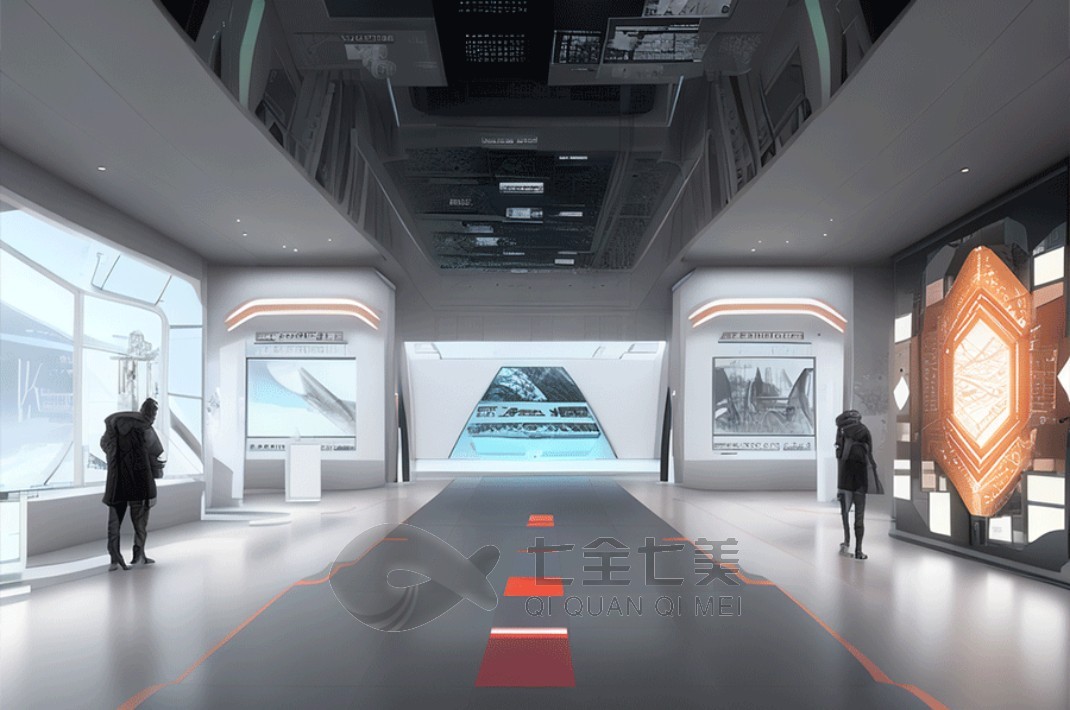 国网企业展示馆, 能源解决方案, 多媒体互动设备, 展厅设计, 智能施工建设