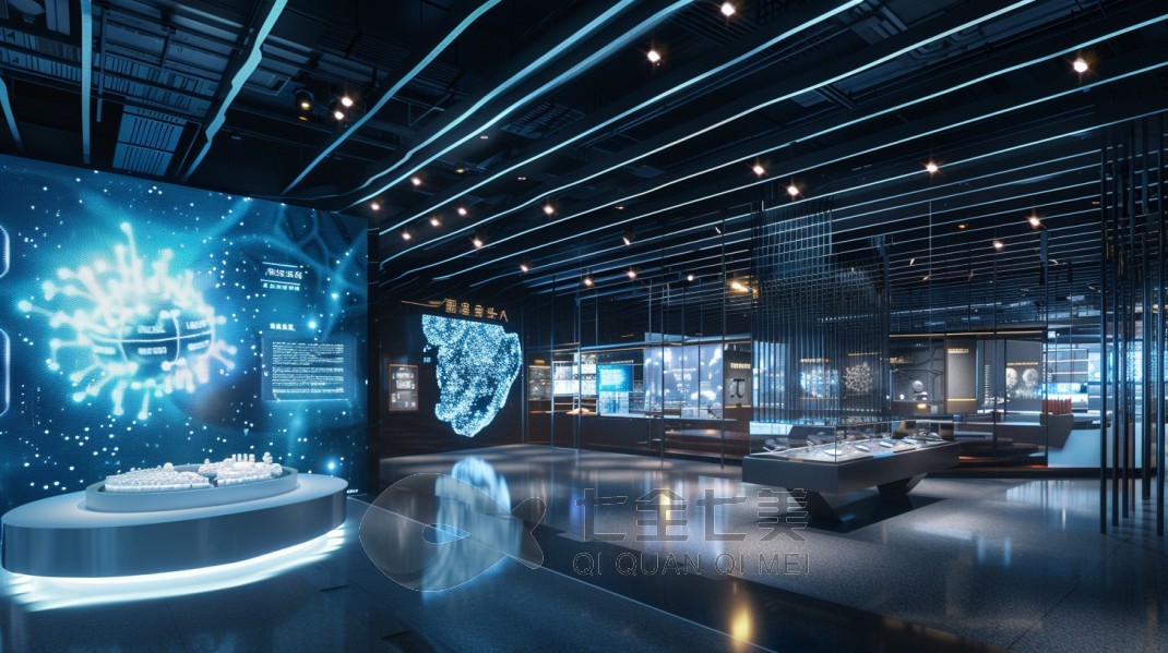 智能展厅设计, 展馆解决方案, 多媒体设备融合, 互动体验施工, 智能化展馆建设