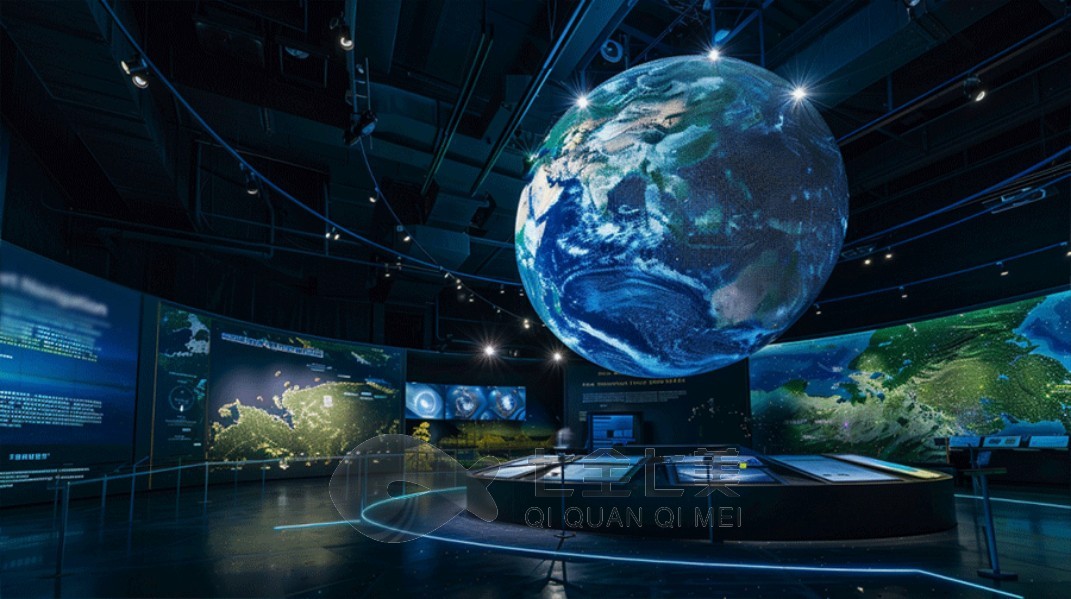 智慧农业展厅设计, 智慧农业展厅设计方案, 智慧农业展厅布置效果图