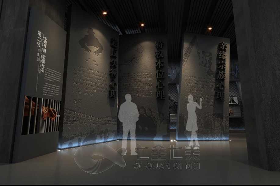 廉洁文化展馆设计,廉洁文化展厅设计方案,廉洁文化走廊