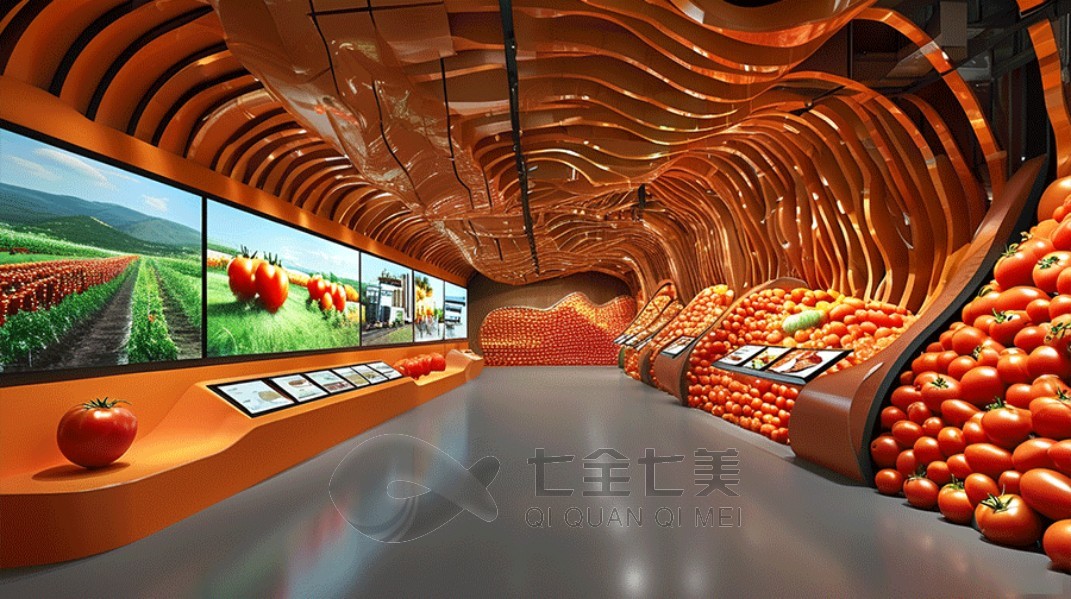 水稻智慧农业展厅设计，农业研学教育基地