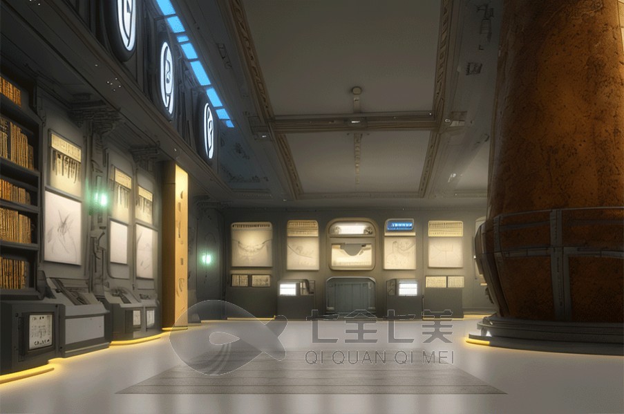 校园展厅设计，校史馆