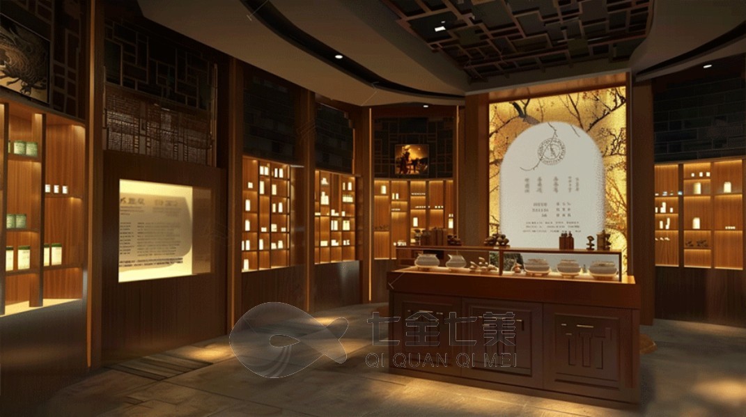 中医药博物馆设计方案，中医药展馆