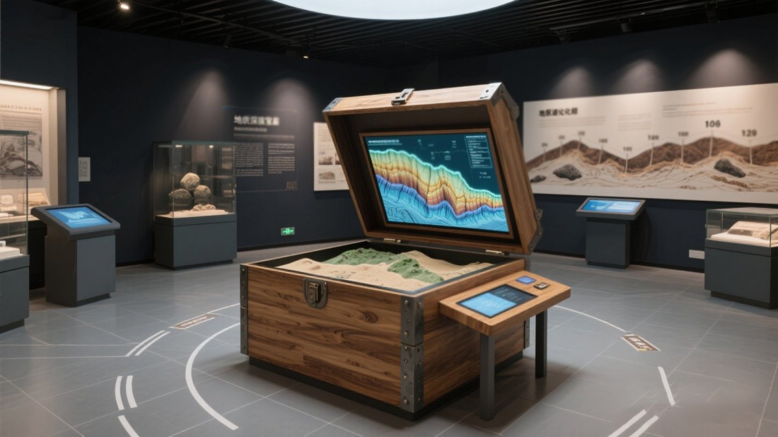 现代化化石展馆效果图